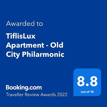 Tiflislux Apartment - Old City Philarmonic Eksteriør bilde